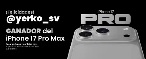 Sorteo iPhone 17 Pro Max 📱 promotion banner